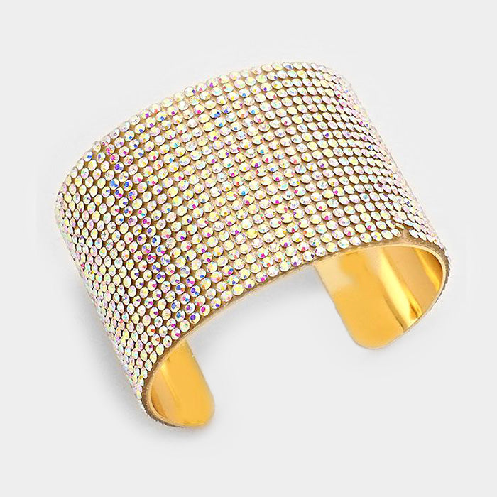 Boss Cuff- Gold/AB