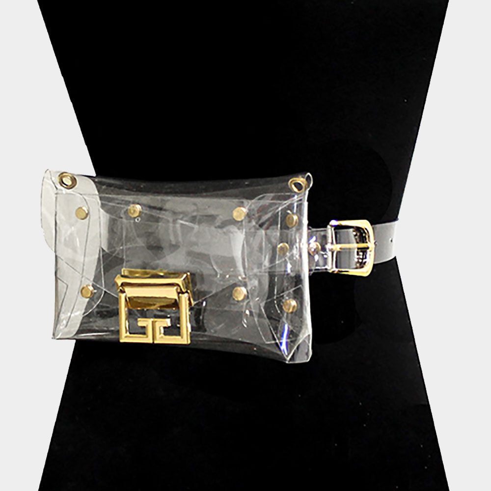 Transparent discount fanny pack