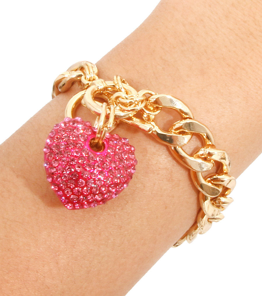 Heart Toggle Bracelet