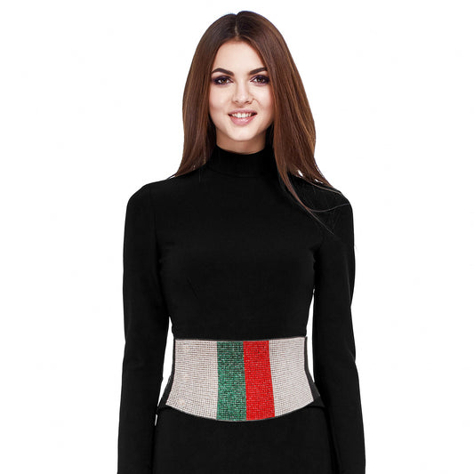 Designer Style Rhinestone Belt
