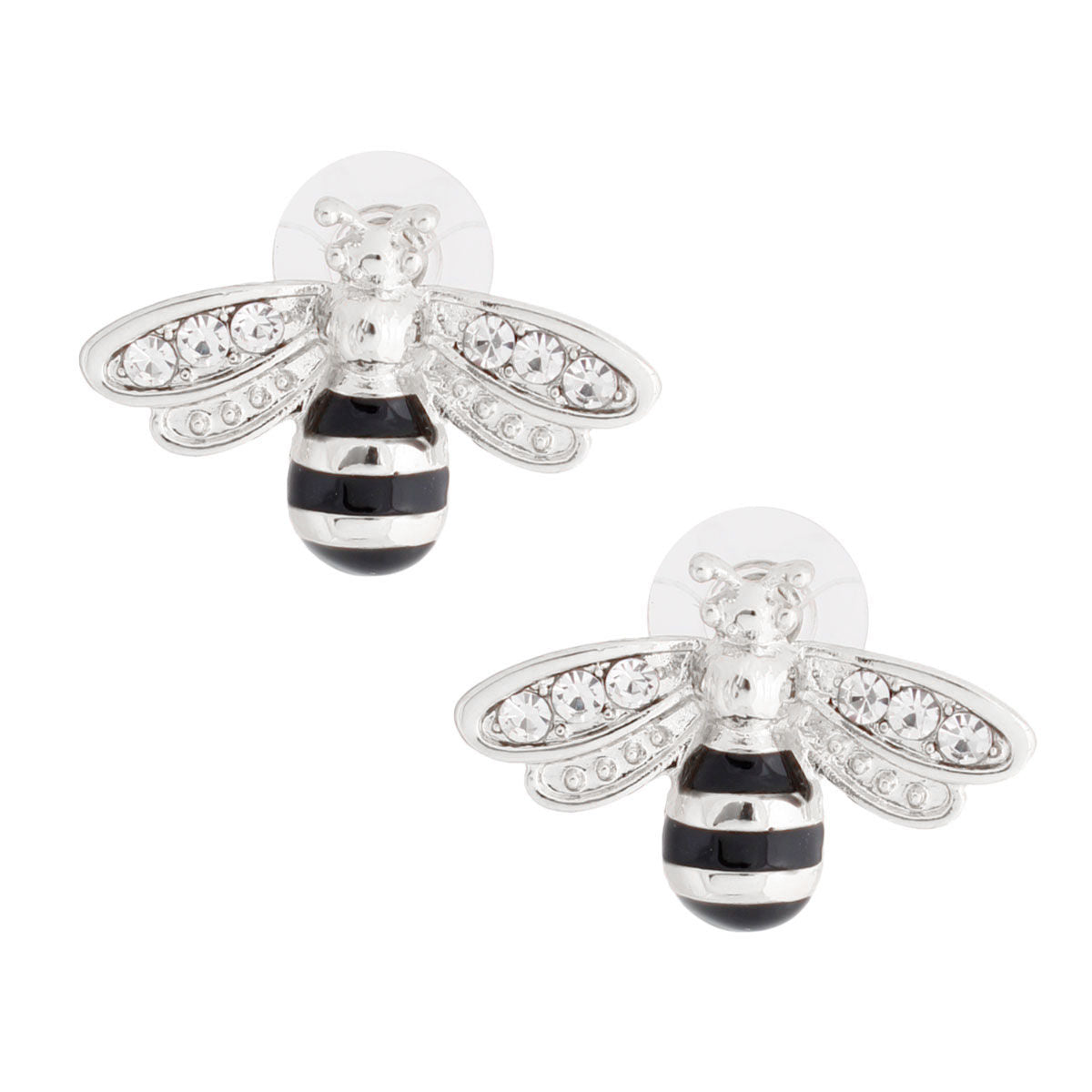 Bee Silver Studs