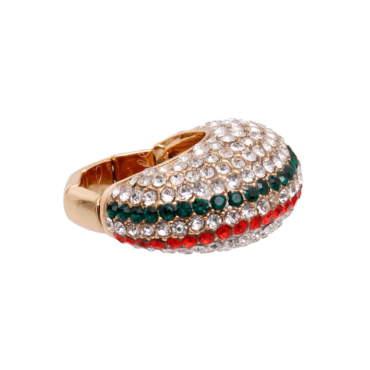 Designer Style Rounded Cocktail Ring