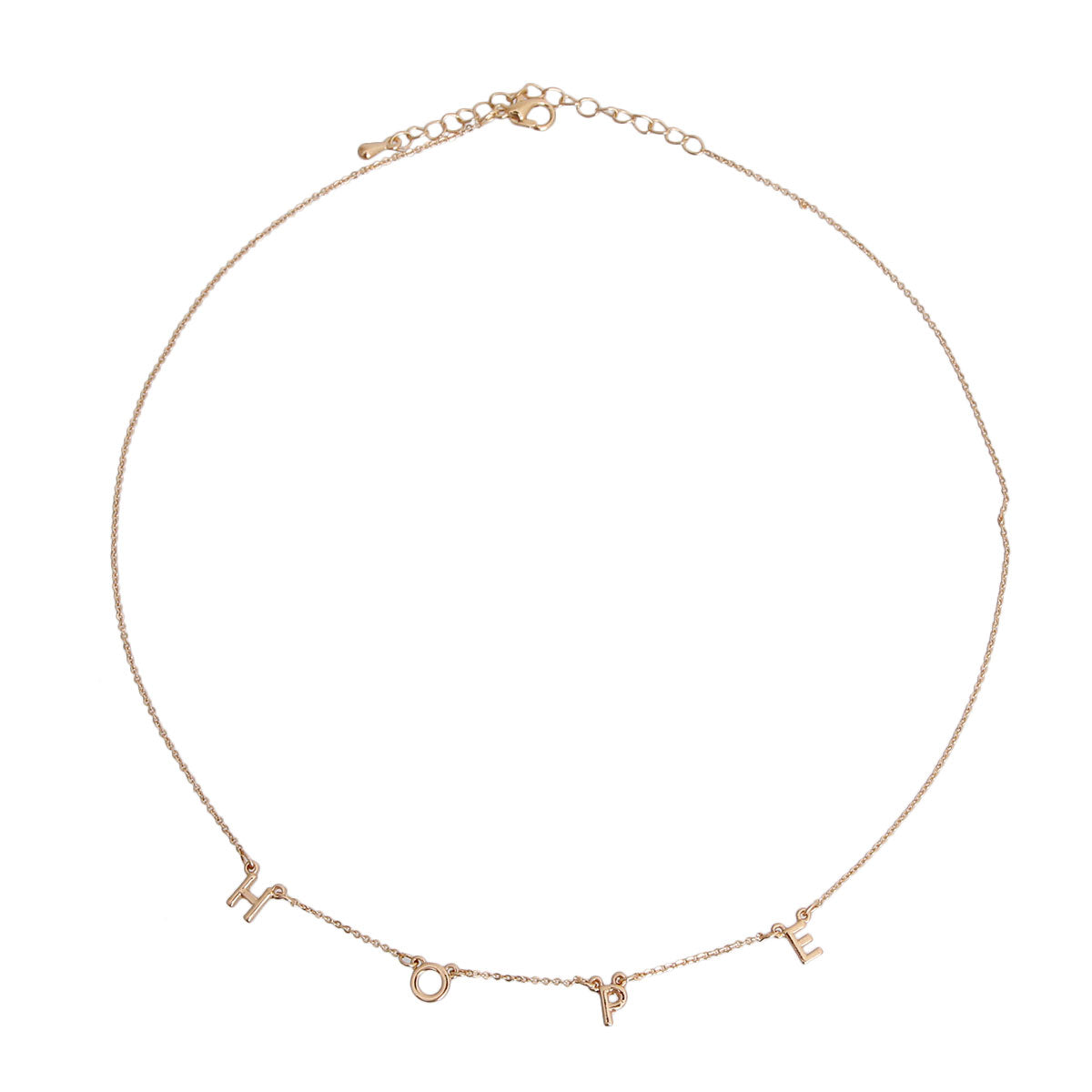 HOPE Station Gold Necklace